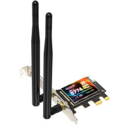 EDUP EP-BE9715 8774Mbps WiFi 7 Bluetooth 5.4 Tri-Band PCI-E Adattatore WiFi Scheda di rete wireless, EP-BE9715