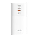 Caricabatterie da tavolo LDNIO GaN 70W 2 USB-C 2 USB-A UK