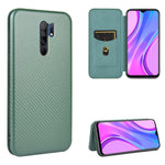 Custodia portafoglio in pelle TPU per Xiaomi Redmi 9C