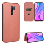 Custodia portafoglio in pelle TPU per Xiaomi Redmi 9C