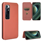 Custodia portafoglio flip Xiaomi Mi 10 5G in TPU e pelle