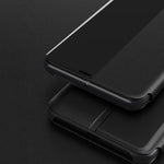 Display laterale Custodia in pelle a ribalta orizzontale antiurto con supporto e funzione di risposta alle chiamate e sospensione / risveglio, For Huawei Mate 20, For Huawei Mate 20 Pro, For Huawei P20, For Huawei P30, For Huawei P40 Lite / Nova 6 SE