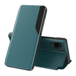 Display laterale Custodia in pelle a ribalta orizzontale antiurto con supporto e funzione di risposta alle chiamate e sospensione / risveglio, For Huawei Mate 20, For Huawei Mate 20 Pro, For Huawei P20, For Huawei P30, For Huawei P40 Lite / Nova 6 SE
