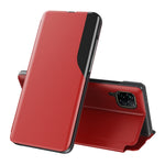 Display laterale Custodia in pelle a ribalta orizzontale antiurto con supporto e funzione di risposta alle chiamate e sospensione / risveglio, For Huawei Mate 20, For Huawei Mate 20 Pro, For Huawei P20, For Huawei P30, For Huawei P40 Lite / Nova 6 SE