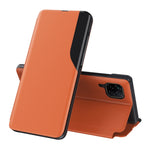 Display laterale Custodia in pelle a ribalta orizzontale antiurto con supporto e funzione di risposta alle chiamate e sospensione / risveglio, For Huawei Mate 20, For Huawei Mate 20 Pro, For Huawei P20, For Huawei P30, For Huawei P40 Lite / Nova 6 SE
