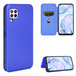Struttura in fibra di carbonio Flip orizzontale magnetico Custodia in pelle TPU + PC + PU con slot per schede, For Huawei Mate 30 Pro, For Huawei Mate 30, For Huawei nova 6 SE / nova 7i, For Huawei P30