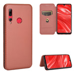 Struttura in fibra di carbonio Flip orizzontale magnetico Custodia in pelle TPU + PC + PU con slot per schede, For Huawei Honor 10i / 20i, For Huawei Honor 20 / nova 5T, For Huawei nova 7 SE / P40 Lite 5G, For Huawei nova 6 4G
