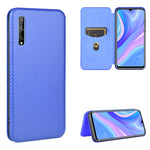 Struttura in fibra di carbonio Flip orizzontale magnetico Custodia in pelle TPU + PC + PU con slot per schede, For Huawei P40, For Huawei Y6p, For Huawei Y8p / Enjoy 10S, For Huawei Honor 9X Lite