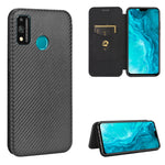 Struttura in fibra di carbonio Flip orizzontale magnetico Custodia in pelle TPU + PC + PU con slot per schede, For Huawei P40, For Huawei Y6p, For Huawei Y8p / Enjoy 10S, For Huawei Honor 9X Lite