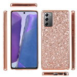 Custodia protettiva in TPU glitterata per Samsung Galaxy Note20 U