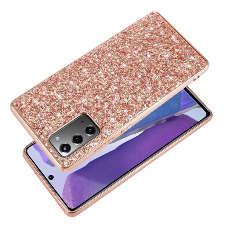 Custodia protettiva in TPU glitterata per Samsung Galaxy Note20 U