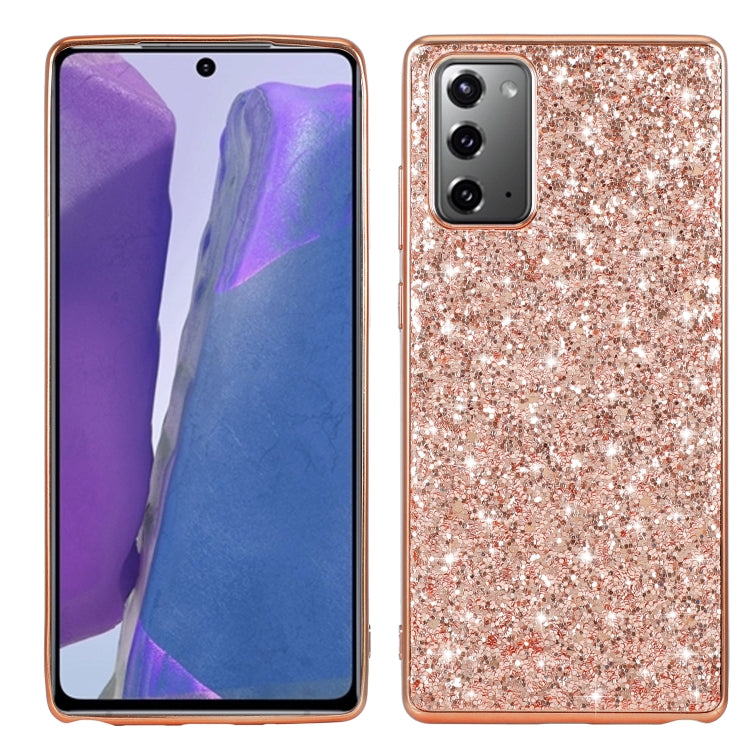 Custodia protettiva in TPU glitterata per Samsung Galaxy Note20 U