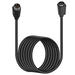 Cavo adattatore audio TV mini DIN 8 pin da 90 gradi Cavo TV Box S-Video, 0.5m, 1.8m, 3m