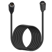Cavo adattatore audio TV mini DIN 8 pin da 90 gradi Cavo TV Box S-Video, 0.5m, 1.8m, 3m