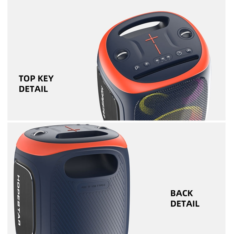 Hopestar PARTY130 Altoparlante Bluetooth 120W IPX5