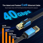 Cavo Ethernet LAN ad alta velocità Cat 8 40 Gbps, 20m