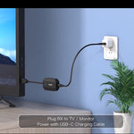 Dispositivo visualizzazione wireless HDMI tipo C 1080P