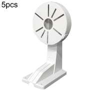 5 pz. Supporto da parete universale in plastica per telecamera di sorveglianza a semisfera, 1258S, 1258B, 1258