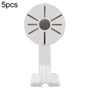 5 pz. Supporto da parete universale in plastica per telecamera di sorveglianza a semisfera, 1258S, 1258B, 1258