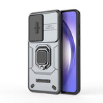 Custodia antiurto per telefono scorrevole Camshield TPU + PC con supporto, For Samsung Galaxy A36 5G