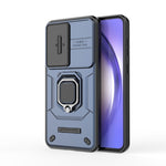 Custodia antiurto per telefono scorrevole Camshield TPU + PC con supporto, For Samsung Galaxy A36 5G