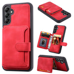 Custodia per telefono con porta carte in PU antifurto RFID Skin Feel Dream, For Samsung Galaxy S26+ 5G, For Samsung Galaxy S26 Ultra 5G, For Samsung Galaxy S26 5G, For Samsung Galaxy S25 5G, For Samsung Galaxy S25+ 5G, For Samsung Galaxy S25 Ultra 5G