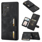 Custodia per telefono con porta carte in PU antifurto RFID Skin Feel Dream, For Samsung Galaxy S26+ 5G, For Samsung Galaxy S26 Ultra 5G, For Samsung Galaxy S26 5G, For Samsung Galaxy S25 5G, For Samsung Galaxy S25+ 5G, For Samsung Galaxy S25 Ultra 5G