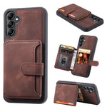 Custodia per telefono con porta carte in PU antifurto RFID Skin Feel Dream, For Samsung Galaxy S26+ 5G, For Samsung Galaxy S26 Ultra 5G, For Samsung Galaxy S26 5G, For Samsung Galaxy S25 5G, For Samsung Galaxy S25+ 5G, For Samsung Galaxy S25 Ultra 5G