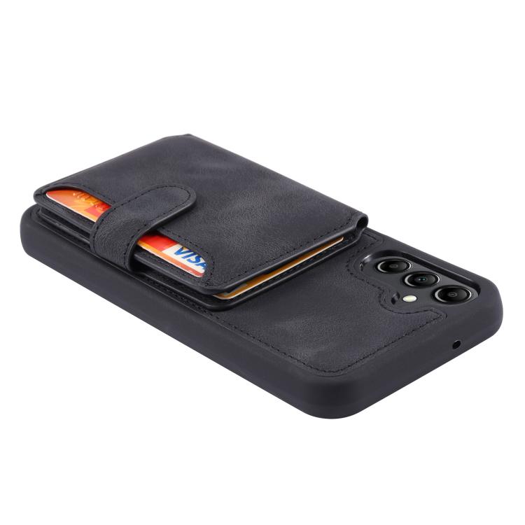 Custodia per telefono con porta carte in PU antifurto RFID Skin Feel Dream, For Samsung Galaxy S26+ 5G, For Samsung Galaxy S26 Ultra 5G, For Samsung Galaxy S26 5G, For Samsung Galaxy S25 5G, For Samsung Galaxy S25+ 5G, For Samsung Galaxy S25 Ultra 5G