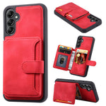 Custodia per telefono con porta carte in PU antifurto RFID Skin Feel Dream, For Samsung Galaxy S26+ 5G, For Samsung Galaxy S26 Ultra 5G, For Samsung Galaxy S26 5G, For Samsung Galaxy S25 5G, For Samsung Galaxy S25+ 5G, For Samsung Galaxy S25 Ultra 5G