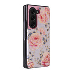 Custodia antifurto RFID con doppia fibbia stampata per telefono, For Galaxy Z Fold5, For Galaxy Z Flip5
