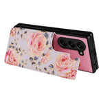 Custodia antifurto RFID con doppia fibbia stampata per telefono, For Galaxy Z Fold5, For Galaxy Z Flip5