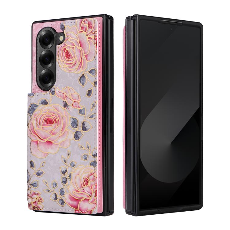 Custodia antifurto RFID con doppia fibbia stampata per telefono, For Galaxy Z Fold8 Ultra 5G, For Galaxy Z Flip8 5G, For Galaxy Z Flip6 / Flip7 FE, For Galaxy Z Fold7 5G, For Galaxy Z Flip7 5G, For Galaxy Z Fold6