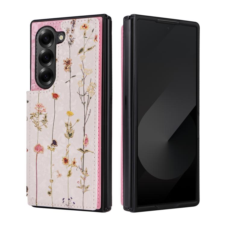 Custodia antifurto RFID con doppia fibbia stampata per telefono, For Galaxy Z Fold8 Ultra 5G, For Galaxy Z Flip8 5G, For Galaxy Z Flip6 / Flip7 FE, For Galaxy Z Fold7 5G, For Galaxy Z Flip7 5G, For Galaxy Z Fold6