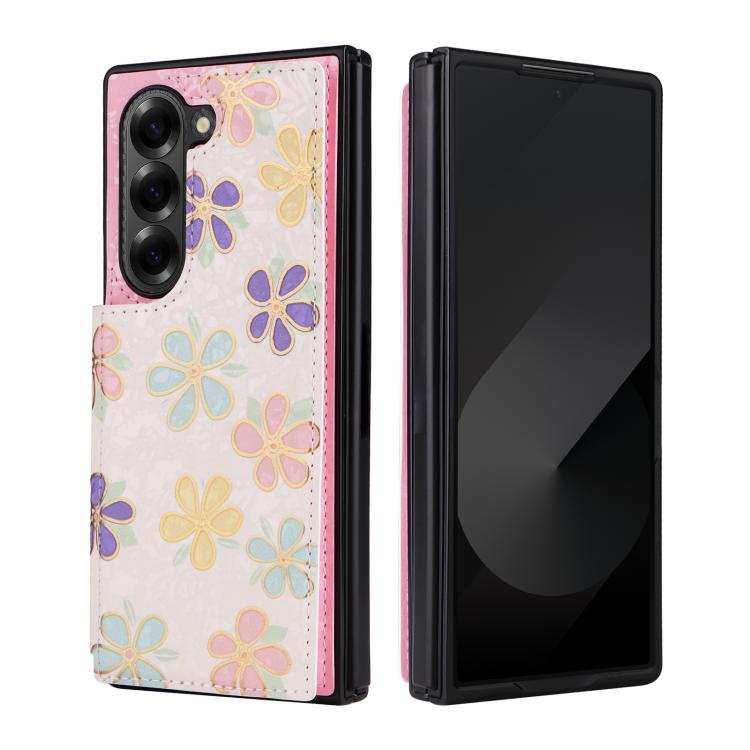 Custodia antifurto RFID con doppia fibbia stampata per telefono, For Galaxy Z Fold8 Ultra 5G, For Galaxy Z Flip8 5G, For Galaxy Z Flip6 / Flip7 FE, For Galaxy Z Fold7 5G, For Galaxy Z Flip7 5G, For Galaxy Z Fold6