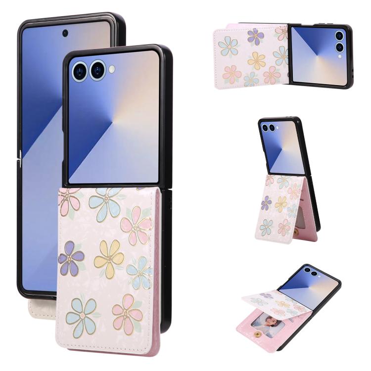 Custodia antifurto RFID con doppia fibbia stampata per telefono, For Galaxy Z Fold8 Ultra 5G, For Galaxy Z Flip8 5G, For Galaxy Z Flip6 / Flip7 FE, For Galaxy Z Fold7 5G, For Galaxy Z Flip7 5G, For Galaxy Z Fold6