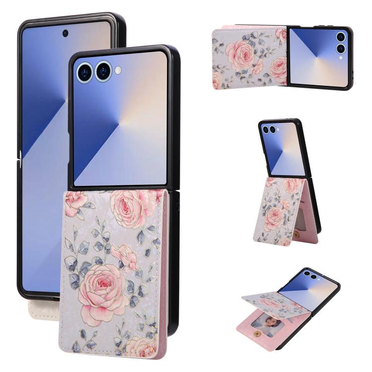 Custodia antifurto RFID con doppia fibbia stampata per telefono, For Galaxy Z Fold8 Ultra 5G, For Galaxy Z Flip8 5G, For Galaxy Z Flip6 / Flip7 FE, For Galaxy Z Fold7 5G, For Galaxy Z Flip7 5G, For Galaxy Z Fold6