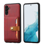 Custodia per telefono in TPU ibrido PU con slot per carte in pelle di vitello, For Samsung Galaxy S26+ 5G, For Samsung Galaxy S26 Ultra 5G, For Samsung Galaxy S26 5G, For Samsung Galaxy S25 5G, For Samsung Galaxy S25+ 5G, For Samsung Galaxy S25 Ultra 5G