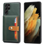 Custodia per telefono in TPU ibrido PU con slot per carte in pelle di vitello, For Samsung Galaxy S26+ 5G, For Samsung Galaxy S26 Ultra 5G, For Samsung Galaxy S26 5G, For Samsung Galaxy S25 5G, For Samsung Galaxy S25+ 5G, For Samsung Galaxy S25 Ultra 5G
