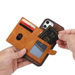 Custodia per telefono in TPU ibrido PU con slot per carte in pelle di vitello, For Samsung Galaxy S26+ 5G, For Samsung Galaxy S26 Ultra 5G, For Samsung Galaxy S26 5G, For Samsung Galaxy S25 5G, For Samsung Galaxy S25+ 5G, For Samsung Galaxy S25 Ultra 5G