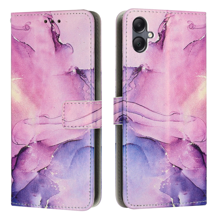Custodia per telefono in pelle con motivo in marmo dipinto, For Samsung Galaxy A06, For Samsung Galaxy A15 4G / A15 5G, For Samsung Galaxy A55 5G, For Samsung Galaxy A35 5G