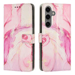Custodia per telefono in pelle con motivo in marmo dipinto, For Samsung Galaxy S25 5G, For Samsung Galaxy S25+ 5G, For Samsung Galaxy S25 Ultra 5G, For Samsung Galaxy S24 FE 5G