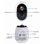Telecamera di sorveglianza WiFi Ultra-HD con visione notturna IP6