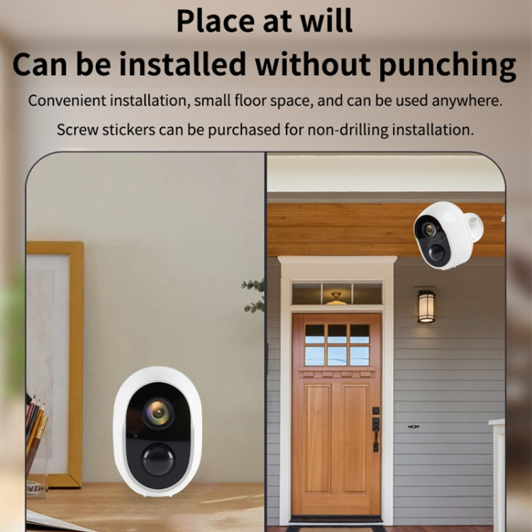 Telecamera di sorveglianza WiFi Ultra-HD con visione notturna IP6