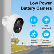 Telecamera di sorveglianza WiFi con visione notturna a infrarossi Ultra-HD per la casa, Without Memory, 32GB, 64GB, 128GB