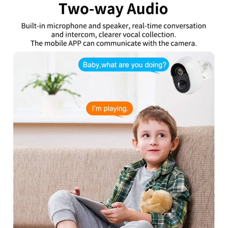 Telecamera di sorveglianza WiFi Ultra-HD con visione notturna IP6
