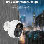 Telecamera di sorveglianza WiFi Ultra-HD con visione notturna IP6
