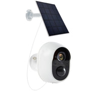 Videocamera di sorveglianza WiFi wireless con pannello solare Ultra-HD per la casa, versione graffiti, Without Memory, 32GB, 64GB, 128GB