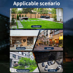 Videocamera di sorveglianza WiFi con pannello solare Ultra-HD