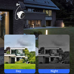 Videocamera di sorveglianza WiFi con pannello solare Ultra-HD